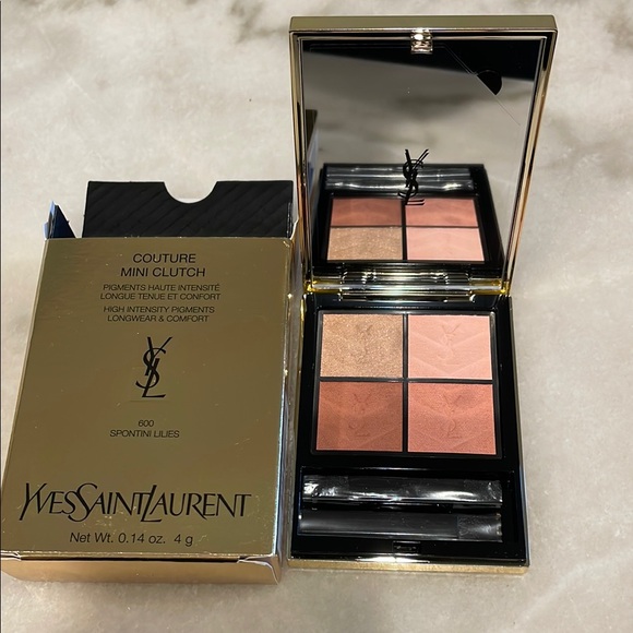 Yves Saint Laurent Couture Mini Clutch Eyeshadow Palette - Warm Tones - Picture 1 of 6